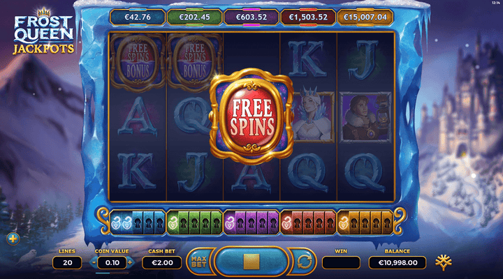 Frost Queen Jackpots Screenshot 3